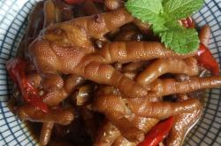 鸡爪怎么做红烧鸡爪