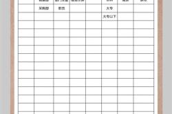 餐饮企业自查台账模板