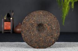 普洱老茶叶底手捏有粘手