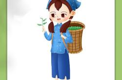画茶叶儿童画