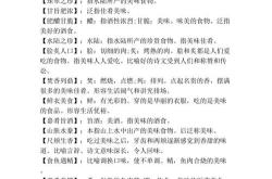 关于美食的三个字的词语
