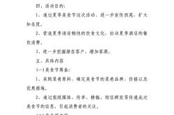 餐饮活动方案